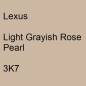 Preview: Lexus, Light Grayish Rose Pearl, 3K7.